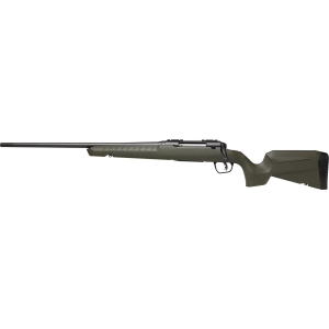 Savage 32127 Axis 2 Compact 223 Rem 4+1 20 Matte Black Heavy Sporter Barrel, Matte Black Drilled & Tapped Carbon Steel Receiver, Fixed Green Synthetic Stock Left Hand, Rifle