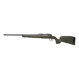 Savage 32080 Axis 2 270 Win 4+1 22 Matte Black Sporter Barrel, Matte Black Drilled & Tapped Steel Receiver, Fixed Green Synthetic Stock, Left Hand, Rifle