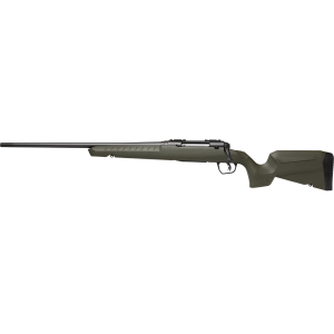 Savage 32128 Axis 2 Compact 223 Rem 4+1 20 Matte Black Heavy Sporter Barrel, Matte Black Drilled & Tapped Carbon Steel Receiver, Fixed OD Green Synthetic Stock, Left Hand, Rifle
