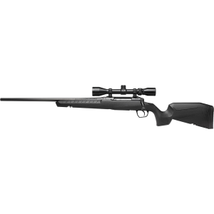 Savage 32019 Axis XP Combo 400 Legend 4+1 20 Matte Black Button Rifled Barrel, Matte Black Drilled & Tapped Carbon Steel Receiver, Fixed Sporter Black Synthetic Stock, Weaver 3-9x40mm, Left Hand, Rifle