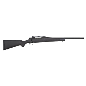 Mossberg 28235 Patriot Carbine 7mm PRC 3+1 20 Matte Blued Threaded Bull BBL, Matte Blued Pic Rail Rcvr, Black Fixed Synthetic Stock,Rifle