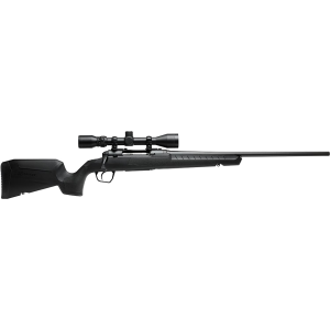 Savage 32023 Axis XP Combo Compact 223 Rem 4+1 20 Matte Black Button Rifled Barrel, Matte Black Drilled & Tapped Carbon Steel Receiver, Fixed Sporter Black Synthetic Stock, Weaver 3-9x40mm, Right Hand, Rifle