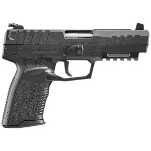 FN 66101276 Five-seveN MRD Full Size Frame 5.7x28mm 10+1 4.80 in Black Stainless Steel Barrel, Black Optic Ready/Serrated Steel Slide, Matte Black Polymer Frame w/Picatinny Rail, Black Textured Polymer Grip, Pistol