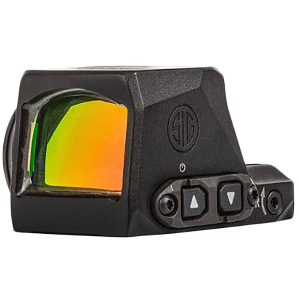 Sig Sauer Electro-Optics SORX1260 Romeo-X Open Black 1 x 6 MOA Red Dot