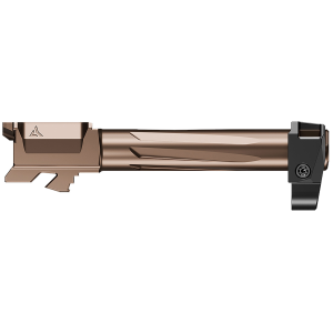 Radian Weapons R0834 Ramjet + Afterburner Combo 9mm Luger Compatible w/Glock 19 Gen4, Bronze Stainless Steel, Handgun Barrel