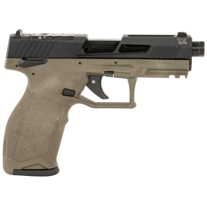 Taurus 1-2TX22P141O TX22 T.O.R.O Gen 2 Full Size Frame 22 LR 16+1/22+1 4.10 Threaded Barrel, Optic Ready/Serrated Slide, OD Green Poly Frame w/Pic Rail, Rimfire Pistol