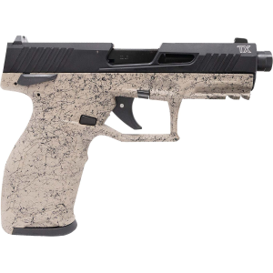 Taurus 1-2TX22141SP3 TX22 Gen 2 Full Size Frame 22 LR 16+1/22+1 4.10 Threaded Barrel, Serrated Slide, Poly Frame w/Pic Rail, Right Hand, Rimfire Pistol