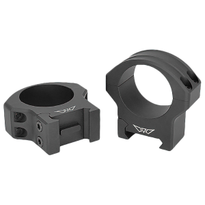 Warne 8521M HyperLite Matte Black MagnaFusion Alloy 34mm Tube Medium Maxima/Weaver/Pic, Scope Rings