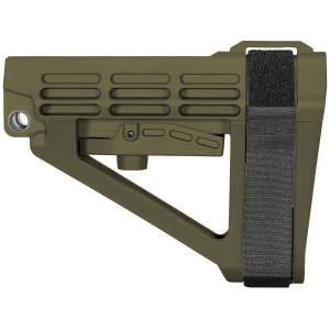 SB Tactical SBA4X04SB SBA4 X OD Green Adj Synthetic AR-Platform, Brace