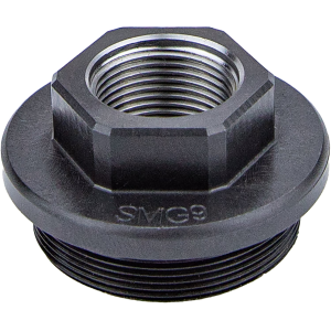 Kgm Suppressors A-SMG9-DTA-S-4 SMG9 Direct Thread Adapter Black Nitride Steel M13.5x1 LH Threads,Suppressor Accessories
