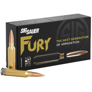 Sig Sauer H277SFOTM15520 Fury 277 Fury 150 gr 20 Per Box/ 10 Cs, Centerfire Rifle Ammo
