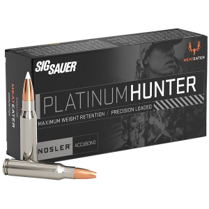 Sig Sauer E7RMPH16020 Platinum Hunter 7mmRem 160gr 20 Per Box/10 Case