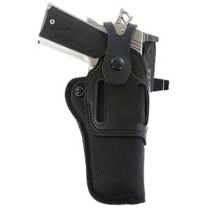 Galco SA95RB Switchback Strongside Crossdraw Belt Black Hybrid Leather-Synthetic Ambi, Holster