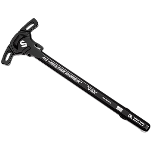Lead & Steel Llc LSCHODEBLK Charging Handle AR-15/M16 Black Type 3 Hard Anodize 7075-T6 Aluminum