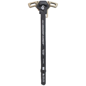 Lead & Steel Llc LSCHODEFDE Charging Handle AR-15/M16 Flat Dark Earth Type 3 Hard Anodize 7075-T6 Aluminum