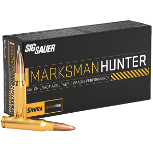 Sig Sauer E3006GK16520 Marksman Hunter 30-06Springfield 165gr 20 Per Box/10 Case