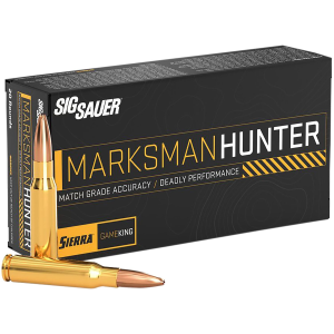 Sig Sauer E308GK16520 Marksman Hunter 308Win 165gr 20 Per Box/10 Case