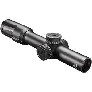 Eotech VDU16FFSR2G Vudu FFP Black Hardcoat Anodized 1-6x 24mm 30mm Tube Illuminated Green SR2-MOA Reticle Features Throw Lever, Rifle Scope