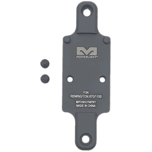 Meprolight USA 901141043 Optics Plate Shotgun Matte Black Alum Remington 870 RMR Footprint Mount,Bases