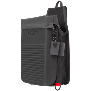 Allen 8334 Competitor Double Compartment Shell Bag Gray Molded EVA 12 Gauge,Ammo Holders