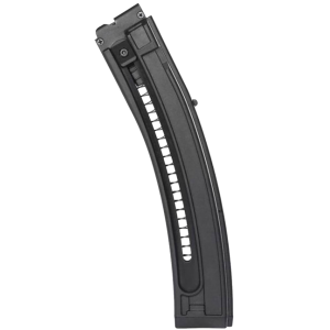 Grand Power 8588005940207 Stribog 25rd Curved 22 LR Black Polymer,Magazine