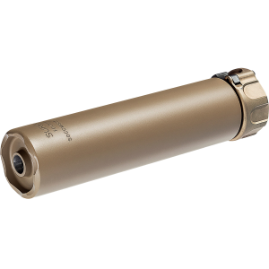 Surefire SOCOM556-SB2 Suppressor, 5.56 NATO, 6.4, Alloy/Stainless, FDE, SOCOM556-SB2-DE