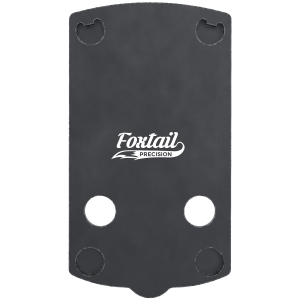 Foxtail Precision 100009 Red Dot Adapter Plate for Optics-Ready Pistol Black Anodized Glock 43X/48 MOS Springfield Armory OSP - Foxtail Precision