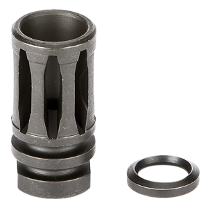 Faxon Firearms FFMD762A2 A2 Flash Hider 308 Win/30 Cal/300 Blackout, 5/8x24 Threads Black Nitride Steel 1.75 OAL,Brakes & Compensators