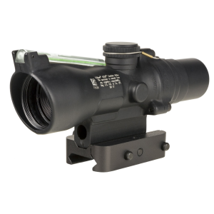 Trijicon ACOG TA47-C-400341, 2X20mm, Dual Illuminated Green Crosshair, Includes Q-LOC Mount, Matte Finish, Black TA47-C-400341
