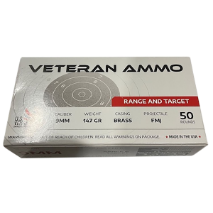 Hyperion Munitions HMBX914 9mm 147 gr 50 Per Box/ 20 Case, Centerfire Handgun Ammo