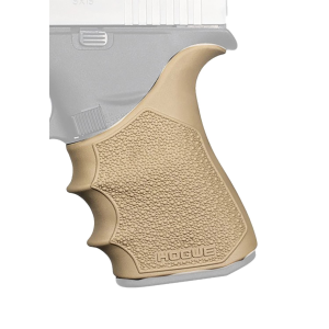Hogue 18213 Grip Sleeve Handall Beavertail Flat Dark Earth Rubber