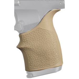 Hogue 18713 Grip Sleeve Handall Beavertail Flat Dark Earth Rubber