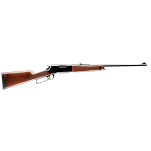 Browning 034006124 BLR Lightweight 81 270 Win 4+1 22 in Polished Blued/ Button-d Barrel, Polished Blued Aluminum Receiver, Gloss Black Walnut/ Wood Stock,, Rifle