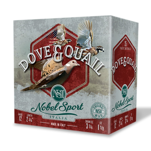 Nobel/eurosports Llc ANSF1275 Dove & Quail 12Gauge 2.75 in 1 1/8oz 7.5Shot 25 Per Box/10 Case