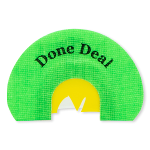 Rolling Thunder Game Call TC002-DD Done Deal Diaphragm Call 3 Reed Combo Cut Attracts Turkey Species,Game Calls