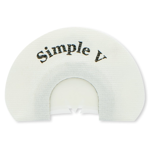 Rolling Thunder Game Call TC006-SV Simple Diaphragm Call 2 Reed V-Cut Attracts Turkey Species,Game Calls