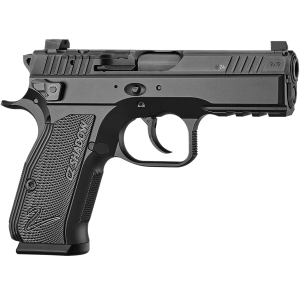 CZ-USA 91244 Shadow 2 Carry Carry Frame 9mm Luger 15+1 4 Black Steel BBL, Black Serr Slide, Black Alum Frame w/Beavertail & Pic Rail, Black Duralumin Grip,Pistol