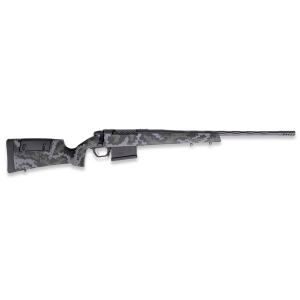 Weatherby 3WRX225CMR4B 307 Range XP 2.0 25 Creedmoor 5+1 24 Graphite Black Cerakote Fluted Threaded BBL & Drilled & Tapped Rcvr, Black w/Gray & Green Sponge Accents Adj Cheek Piece & LOP Synthetic Stock, 2 Muzzle Brake,Rifle