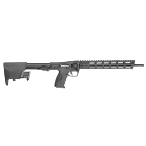 Smith & Wesson 14168 M&P FPC 10mm Auto 10+1 16.25 Black Oxide Steel Threaded BBL, Black Anod Pic Rail Alum Rcvr, M-LOK Handguard, Side Folding w/Mag Storage Black Polymer Stock, Interchangeable Palmswell Inserts Grip,Tactical Rifles