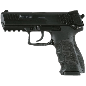 HK 81001102 P30 V3 9mm Luger 17+1/20+1 3.85 Black Polygonal Rifled BBL, Black Cerakote Serr Steel Slide, Black Polymer Frame w/Pic Rail, Black Interchangeable Backstrap Grip, Ambidextrous, Rear Decocker Button,Pistol