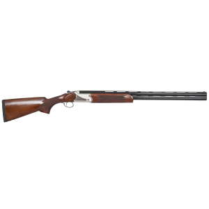 TriStar 98732 Upland Hunter Silver II 20 Gauge Break Open 3 2rd 26 Over/Under Vent Rib BBL, Fixed Walnut Stock,Shotgun