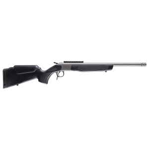 CVA CR4442S Scout Takedown 45-70 Gov 1rd 22 Stainless Fluted Threaded BBL, Stainless Rcvr w/Pic Rail, Adj Comb & LOP Black Synthetic Stock,Rifle