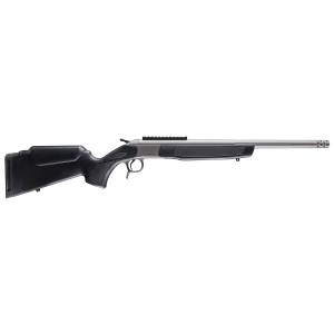 CVA CR4445S Scout Takedown 444 Marlin 1rd 22 Stainless Fluted Threaded BBL, Stainless Rcvr w/Pic Rail, Adj Comb & LOP Black Synthetic Stock,Rifle