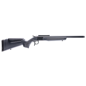 CVA CR4445 Scout 444 Marlin 1rd 22 Blued Threaded BBL, Blued Pic Rail Rcvr, Stealth Gray Fixed Synthetic Stock,Rifle