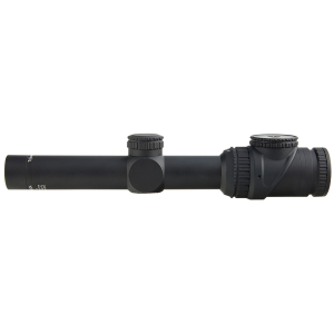 Trijicon 200092 AccuPoint Black Hardcoat Anodized 1-6x 24mm 30mm Illuminated Green Triangle Post Reticle, Rifle Scope