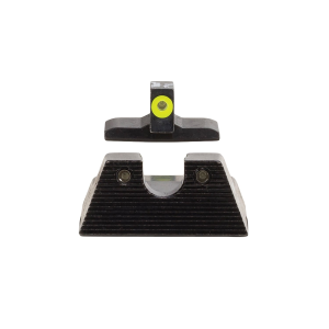 Trijicon 600895 HD XR Night Sight Set Green Tritium/Yellow Outline Front, Green Tritium Rear, Black Frame, Fits H&K VP9/45C/45C Tactical/P30/P30L/P30SK,Handgun Sights