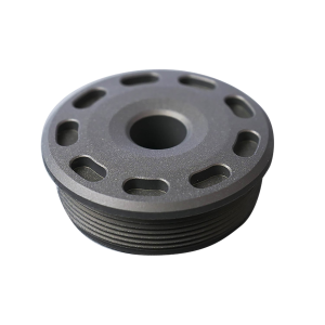 SilencerCo AC5390 Bravo Front Cap 30 Cal Fits Titanium Matte Black,Suppressor Accessories