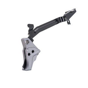 Tyrant CNC TDGTRIG34GREYBLACKBAR I.T.T.S Trigger/Bar Grey/Black Fits Glock Gen3-4,Triggers