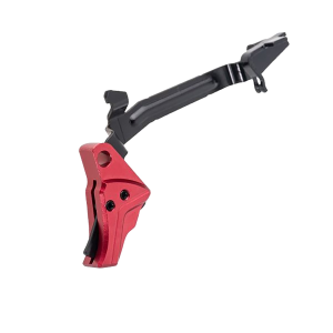 Tyrant CNC TDGTRIG34REDBLACKBAR I.T.T.S Trigger/Bar Red/Black Fits Glock Gen3-4,Triggers