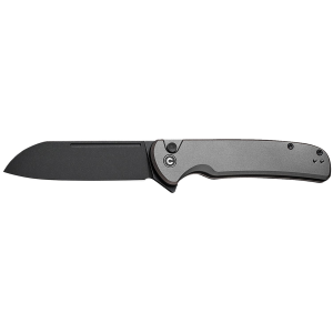 Civivi Knives C20022B-3 Chevalier II EDC 3.47 Folding Sheepsfoot Plain Satin 14C28N Steel Blade, Gray Alum Handle,Knives